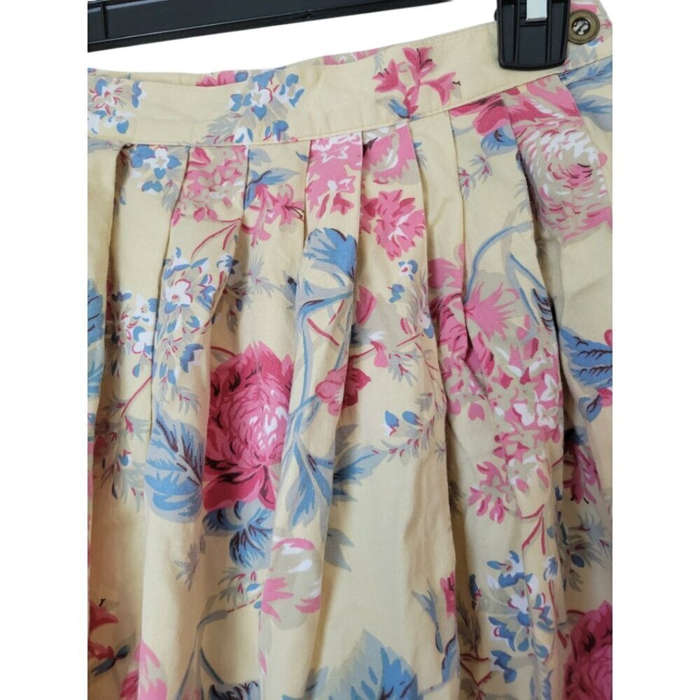 Vintage Women's Cambridge Dry Goods Floral Country Chic Skirt 4 - Picture 4 of 4